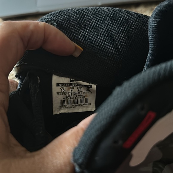 Nike air foamposite " fighter jet " OG all . - Picture 5 of 6